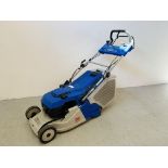 A YAMAHA YLM 346 PETROL SELF DRIVE LAWNMOWER - SOLD AS SEEN