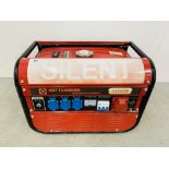 HUTTENBERG H8500W GENERATOR (NO KEY) - SOLD AS SEEN