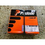 AS NEW PACK OF 2200 PASLODE SMOOTH D HEAD NAILS 3, 1 X 90MM.