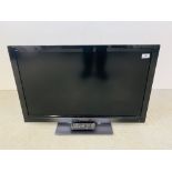 PANASONIC VIERA 32" FLAT SCREEN TELEVISION WITH REMOTE - SOLD AS SEEN