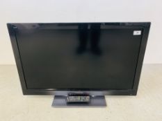 PANASONIC VIERA 32" FLAT SCREEN TELEVISION WITH REMOTE - SOLD AS SEEN