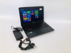 ASUS REPUBLIC OF GAMERS LAPTOP COMPUTER MODEL GL552J, CORE i7,