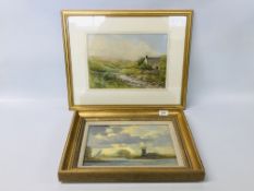 FRAMED PASTEL AND ACRYLIC "HAZY SUNSHINE NORTH YORKSHIRE" BEARING SIGNATURE JENNY HAYLETT ALONG