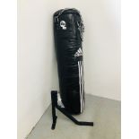ADIDAS PUNCH BAG COMPLETE WITH CHAINS,