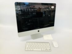 APPLE IMAC DESKTOP COMPUTER MODEL A1311 WITH KEYBOARD AND MOUSE - SOLD AS SEEN