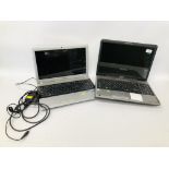 SAMSUNG RV511 LAPTOP COMPUTER CORE i5 WINDOWS 7 (NO CHARGER) ALONG WITH TOSHIBA SATELLITE PRO P300