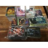 SMALL COLLECTION TRADING CARDS INCLUDING TOPPS, STAR WARS ETC.
