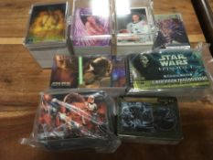SMALL COLLECTION TRADING CARDS INCLUDING TOPPS, STAR WARS ETC.