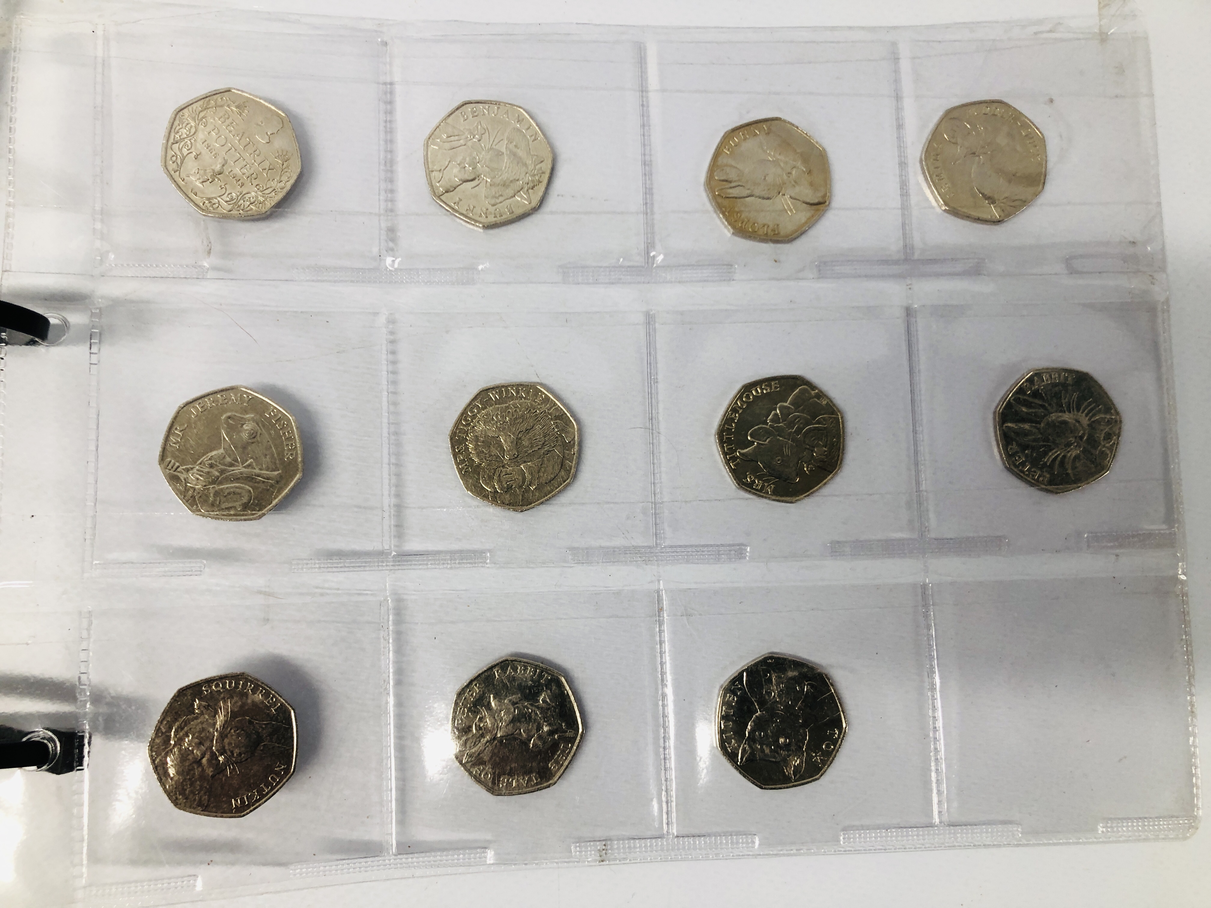 COLLECTION OF ASSORTED COLLECTORS 50p COINS TO INCLUDE OLYMPIC, PICTURE COINS AND BEATRIX POTTER, - Image 12 of 13