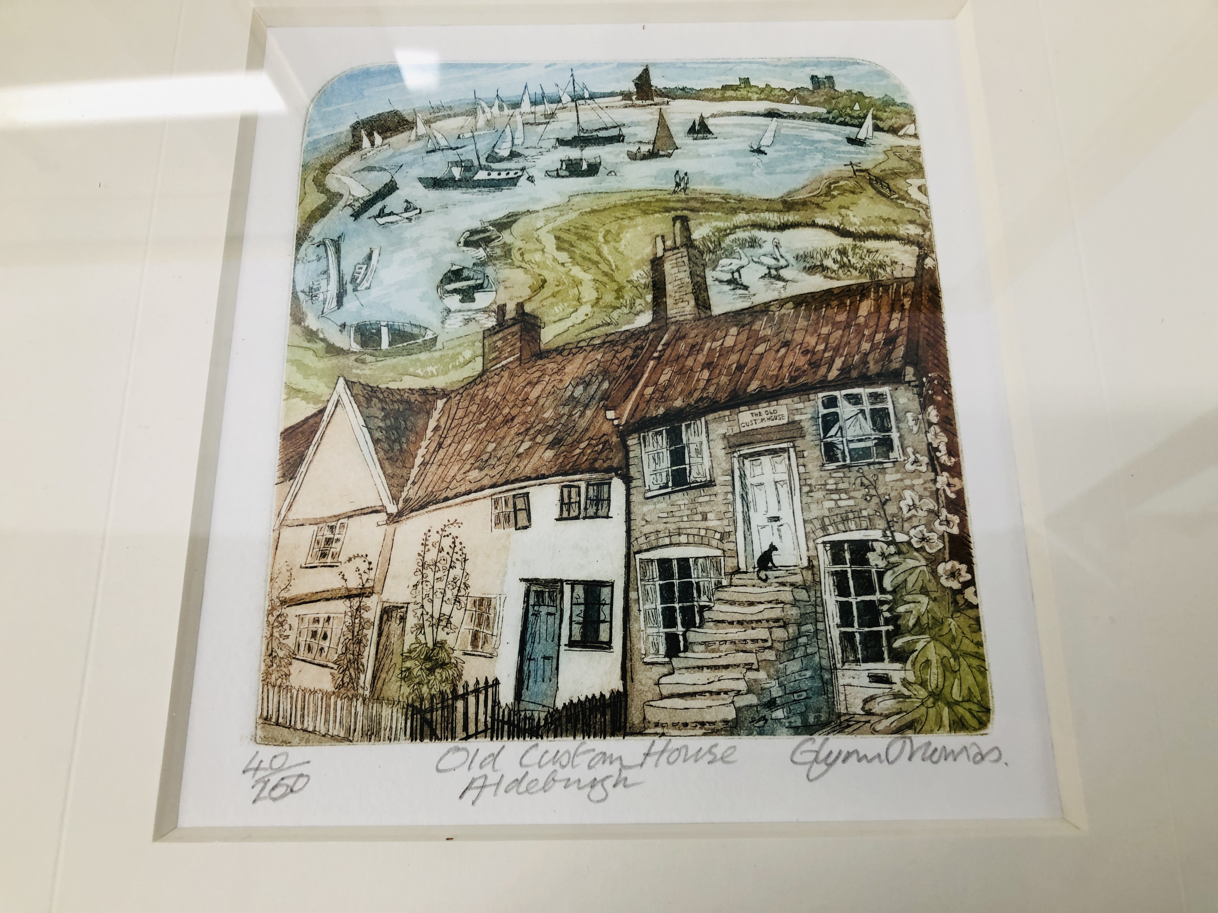 FRAMED LIMITED EDITION ETCHING "GOING HOME" 2/150 BEARING PENCIL SIGNATURE ANNA RAVENSCROFT + - Image 2 of 7