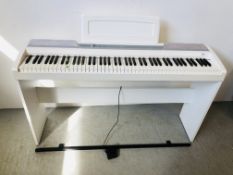 A KORG SP-170 S ELECTRIC PIANO - TWO KEYS REQUIRE SENSOR REPLACEMENT - SOLD AS SEEN.