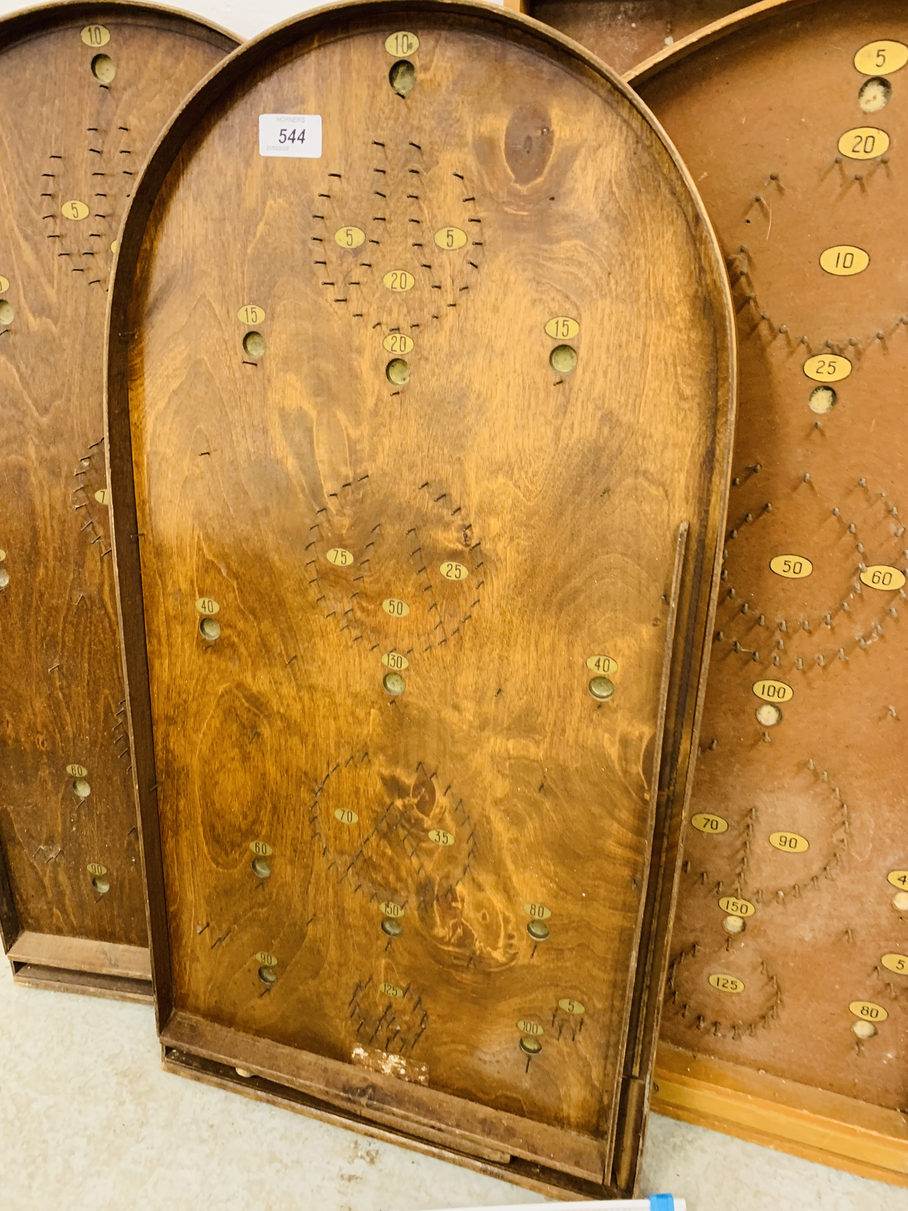 3 VINTAGE BAGATELLE BOARDS - Image 2 of 5