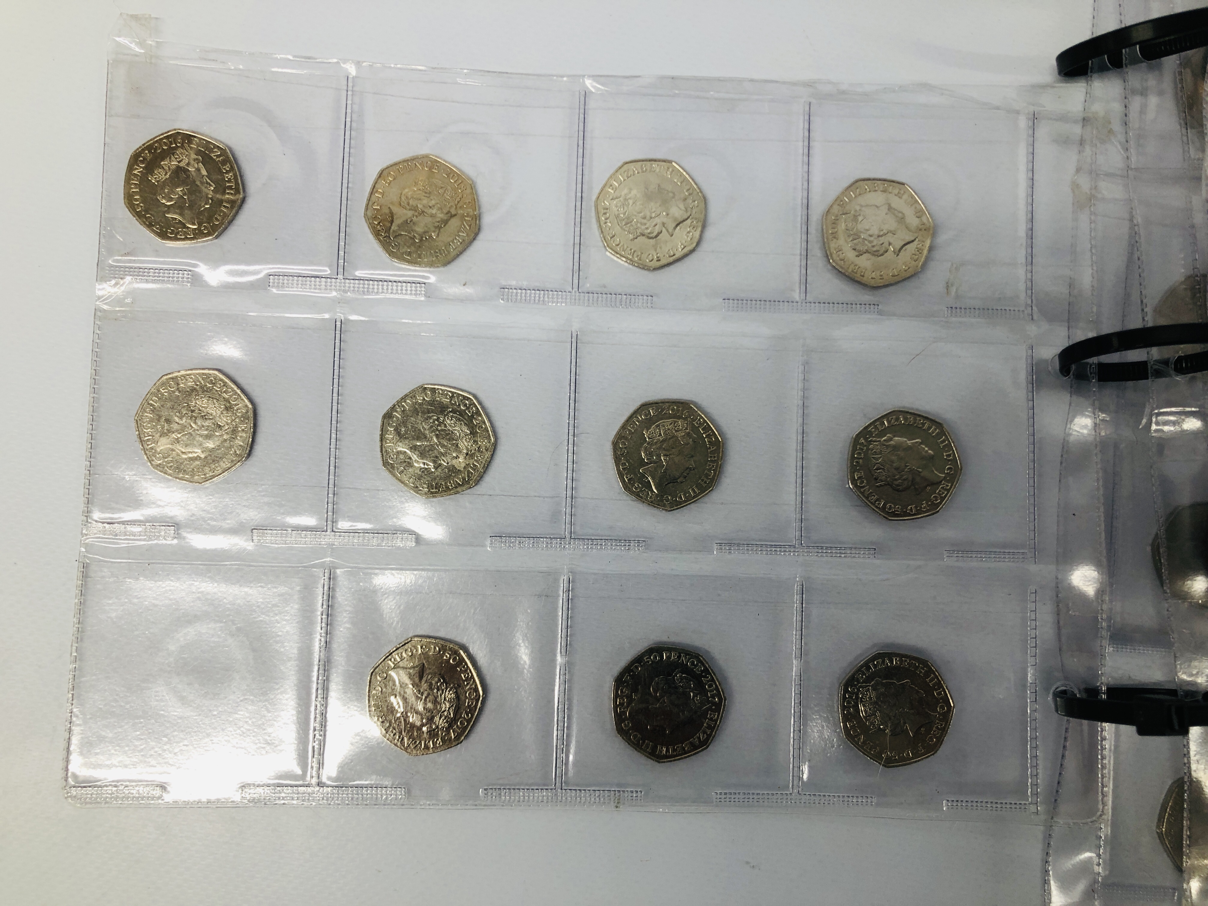 COLLECTION OF ASSORTED COLLECTORS 50p COINS TO INCLUDE OLYMPIC, PICTURE COINS AND BEATRIX POTTER, - Image 11 of 13