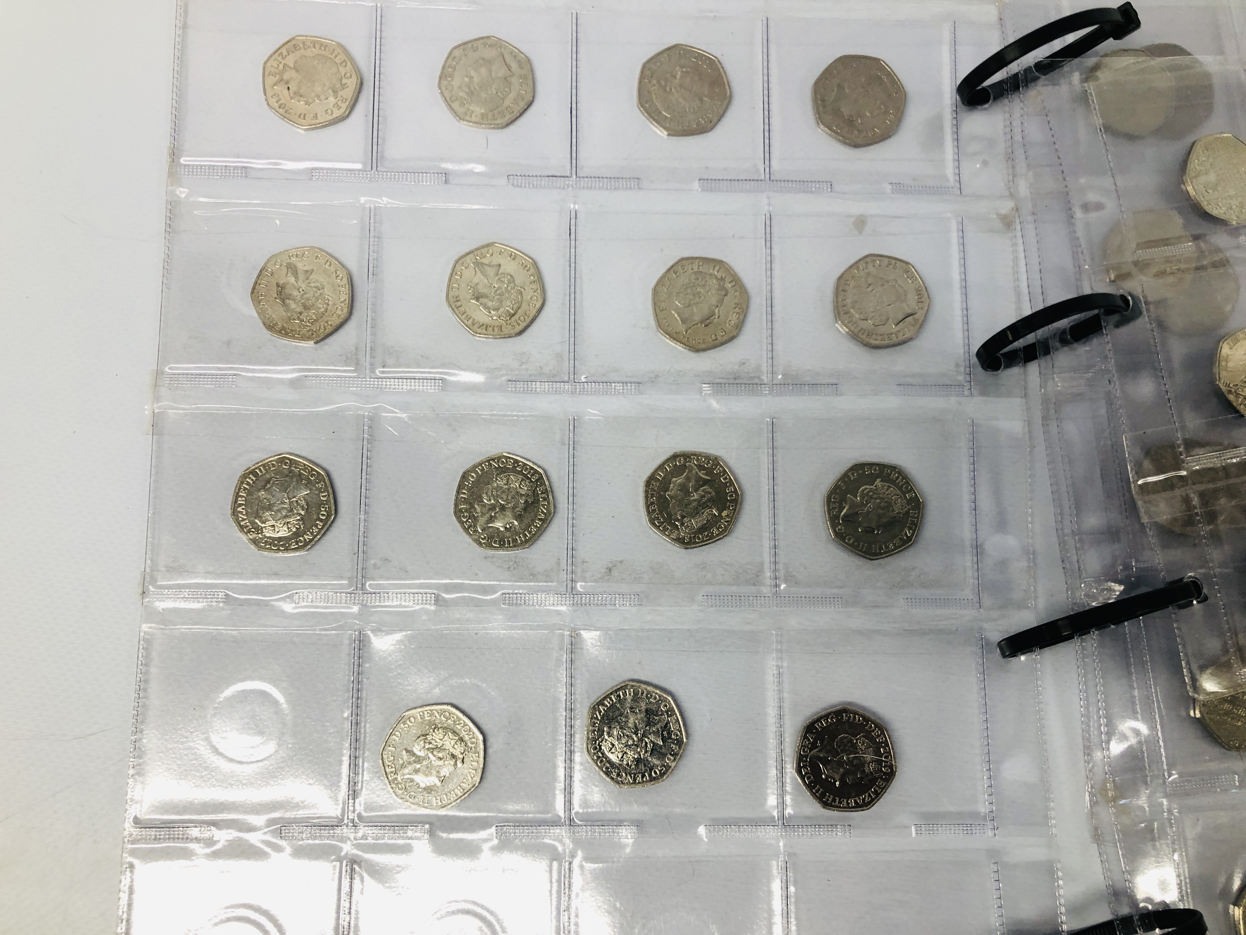 COLLECTION OF ASSORTED COLLECTORS 50p COINS TO INCLUDE OLYMPIC, PICTURE COINS AND BEATRIX POTTER, - Image 9 of 13