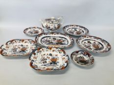 COLLECTION OF 9 PIECES "AMHERST.