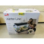 TETRA STARTERLINE 80 LITRE AQUARIUM BOXED WITH ACCESSORIES - SOLD AS SEEN.