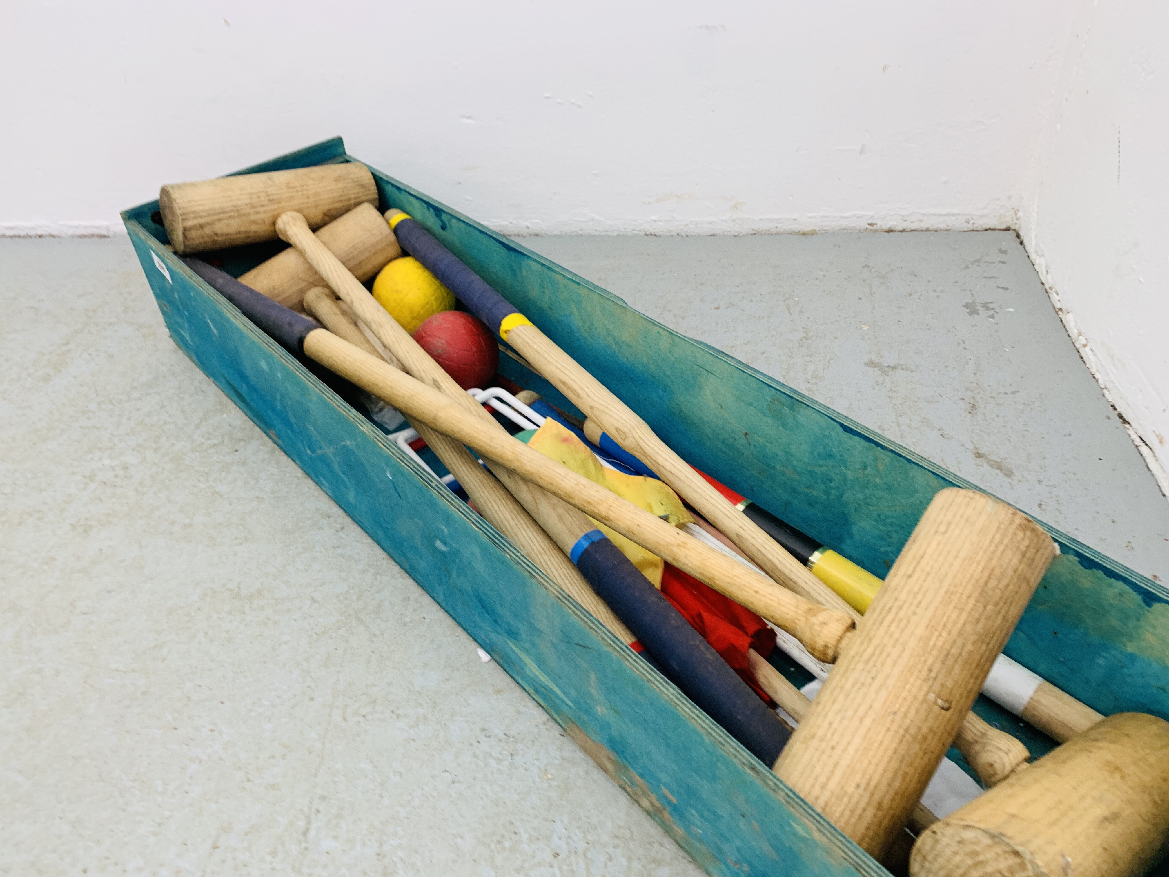 4 X CROQUET HAMMERS, - Image 5 of 5