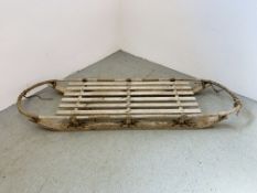 A VINTAGE EXPEDITION SLEDGE A/F FRAME
