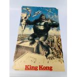 1970'S ADVERTISING POSTER "KING KONG" ENTERPRISES 01-458 43 43