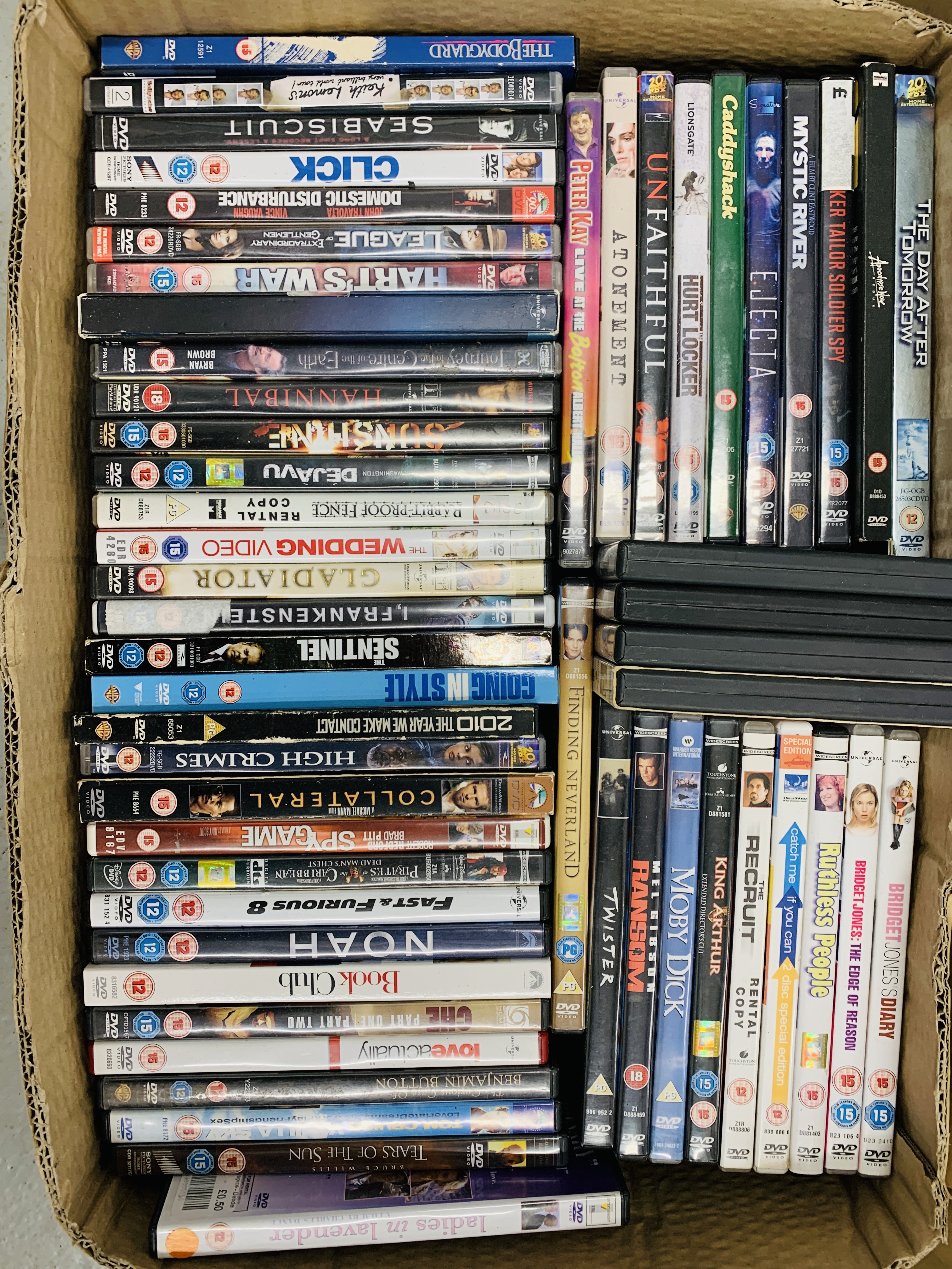 QUANTITY OF ASSORTED DVD'S APPROX 250 TITLES. - Image 2 of 6
