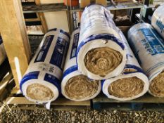 4 X ROLLS KNAUF 100MM.