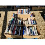 7 BOXES CONTAINING GOOD QUALITY COOKERY BOOKS TO INCLUDE JAMIE OLIVER, NIGELA LAWSON, GORDON RAMSEY,
