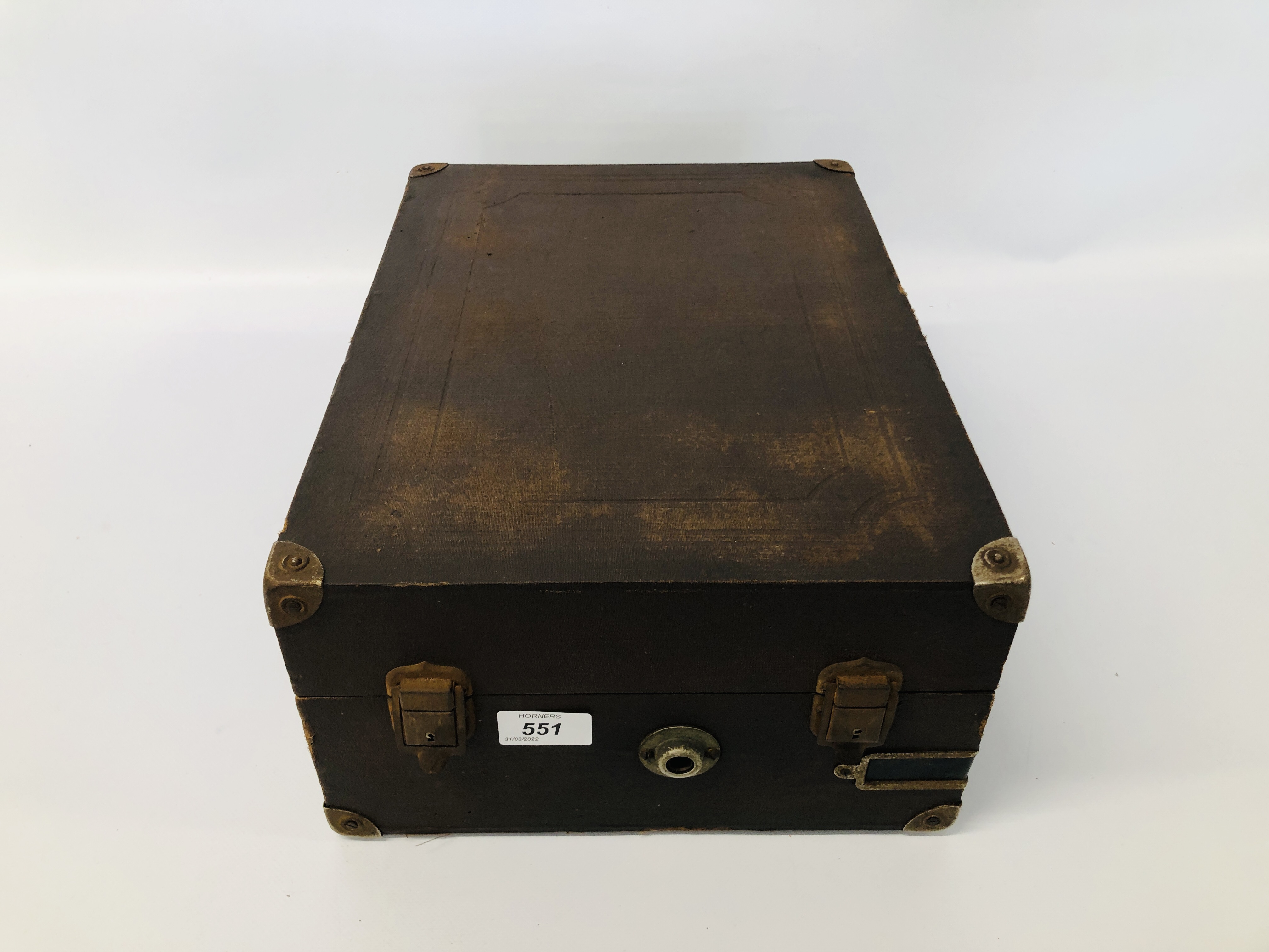 A VINTAGE CASED PORTABLE J.D.W. - Image 6 of 7