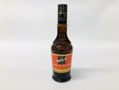 500ML BOTTLE OF BOLS APRICOT BRANDY LIQUEUR,