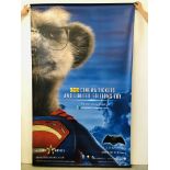 3 X LARGE CIMEMA ADVERTISING POSTERS TO INCLUDE BATMAN V SUPERMAN DAWN OF JUSTICE,