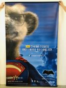 3 X LARGE CIMEMA ADVERTISING POSTERS TO INCLUDE BATMAN V SUPERMAN DAWN OF JUSTICE,