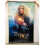 3 X LARGE CINEMA ADVERTISING POSTERS TO INCLUDE DISNEY FINDING NEMO, DISNEY WRINKLE IN TIME,