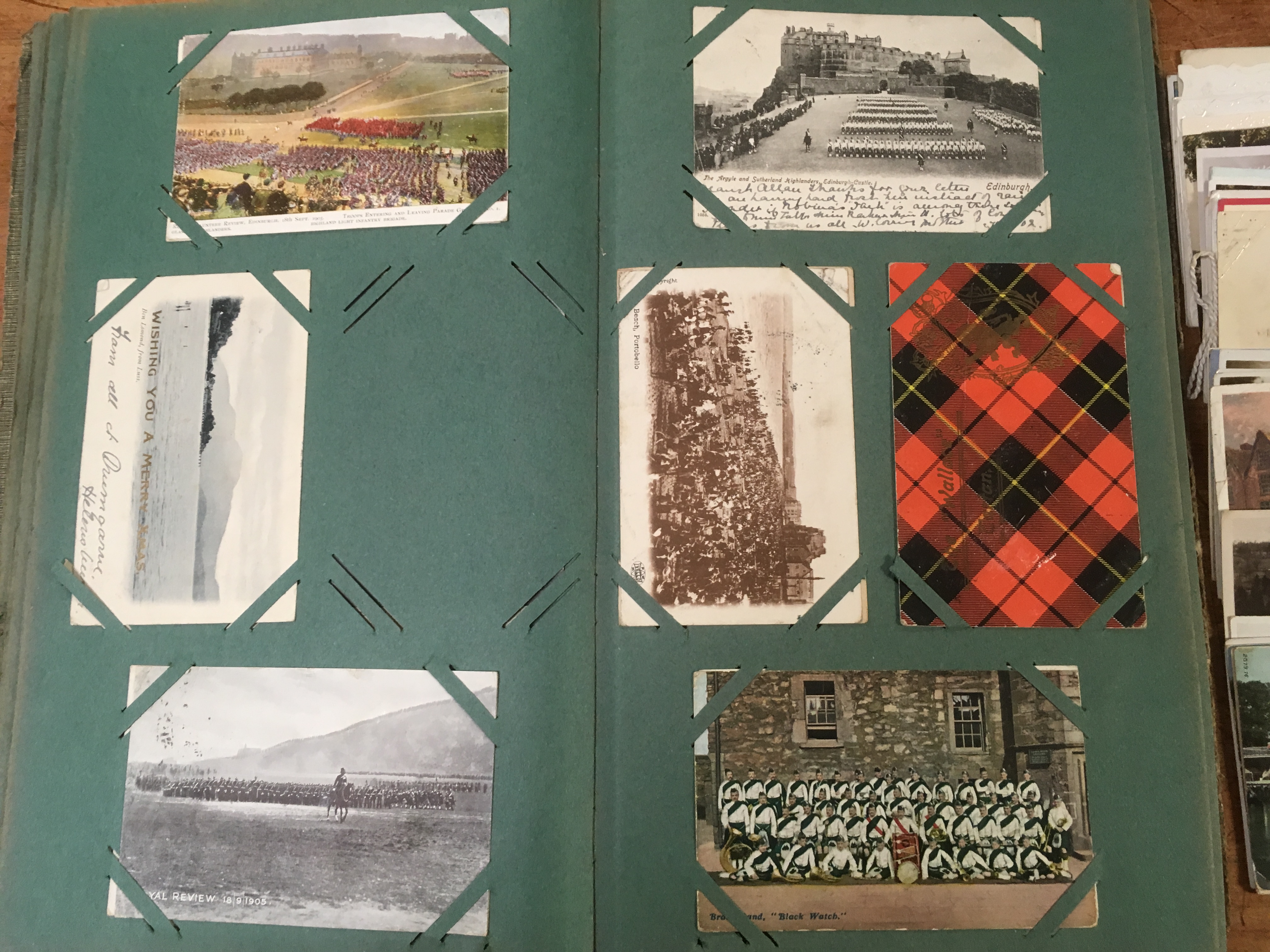 MIXED POSTCARDS IN ALBUM AND LOOSE, EDINBURGH FIRE BRIGADE (2), SCOTCH FISHER FOLK, LONDON ZOO, - Image 4 of 6