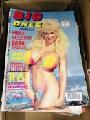 A COLLECTION OF "BIG ONES" ADULT MAGAZINES VOLUME ONE ISSUES 1,2,3,5,8,9,10,11,