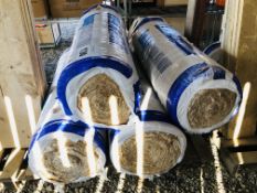 4 X ROLLS KNAUF 100MM.