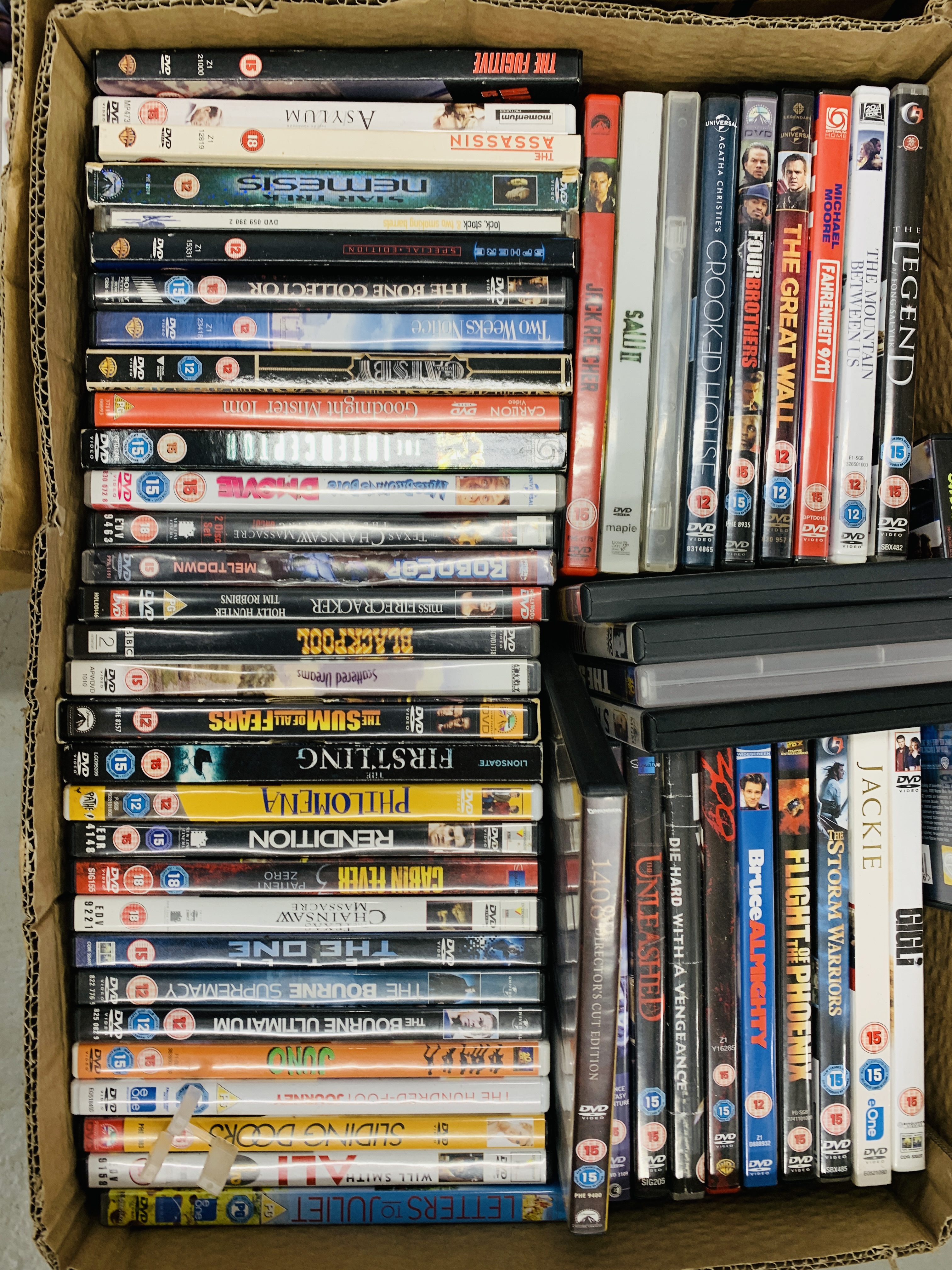 QUANTITY OF ASSORTED DVD'S APPROX 250 TITLES. - Image 3 of 6