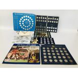 COIN SETS TO INCLUDE - COMMONWEALTH GAMES £2 COIN,