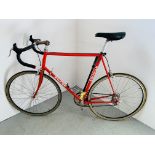 A GENTS RALEIGH 16 SPEED RACING BICYCLE REYNOLDS 531 26 INCH FRAME.