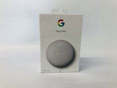 GOOGLE NEST MINI SEALED AND BOXED - SOLD AS SEEN.