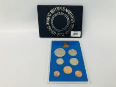 1972 COINAGE OF GB AND IRELAND SET.