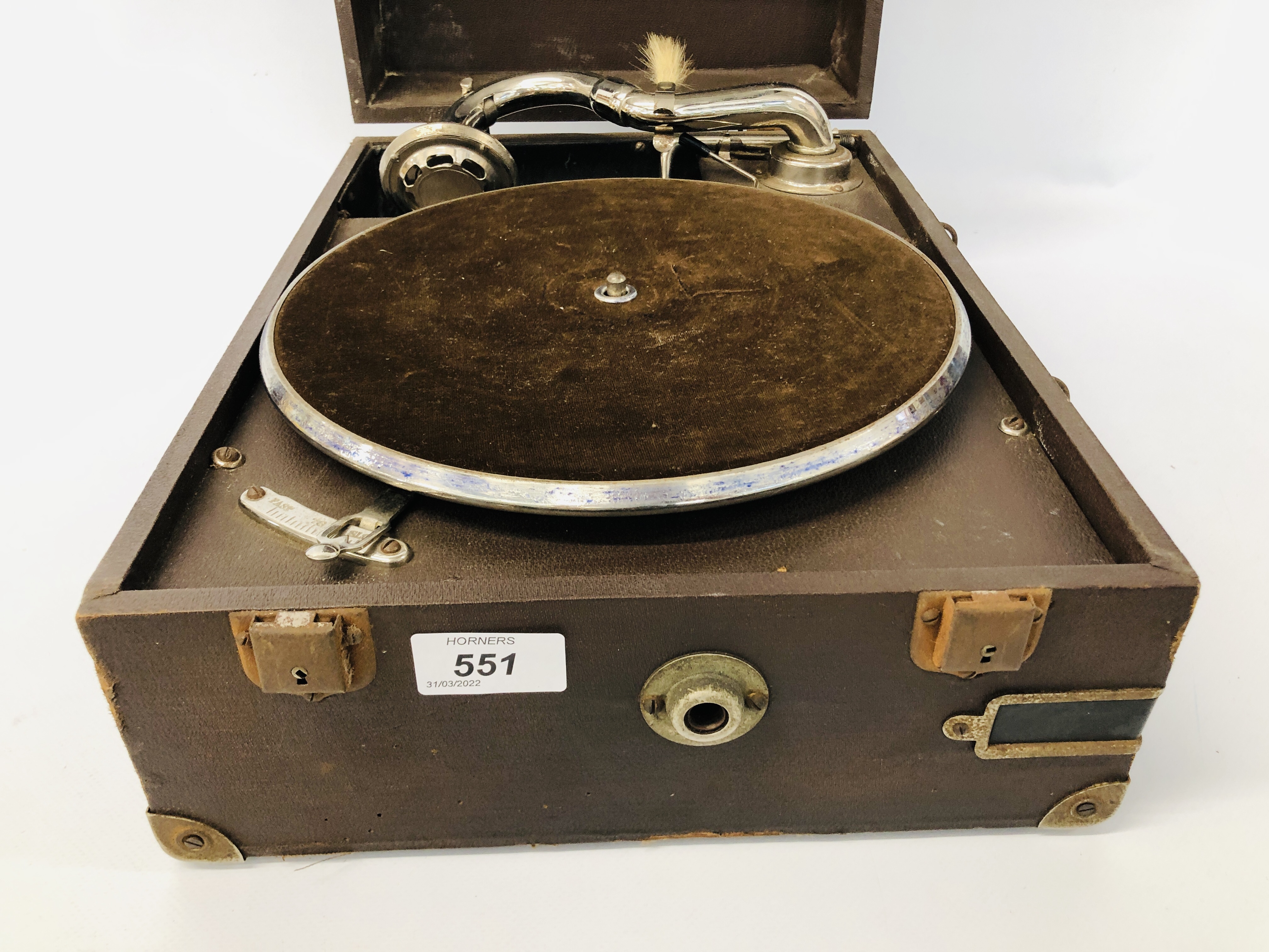 A VINTAGE CASED PORTABLE J.D.W. - Image 2 of 7