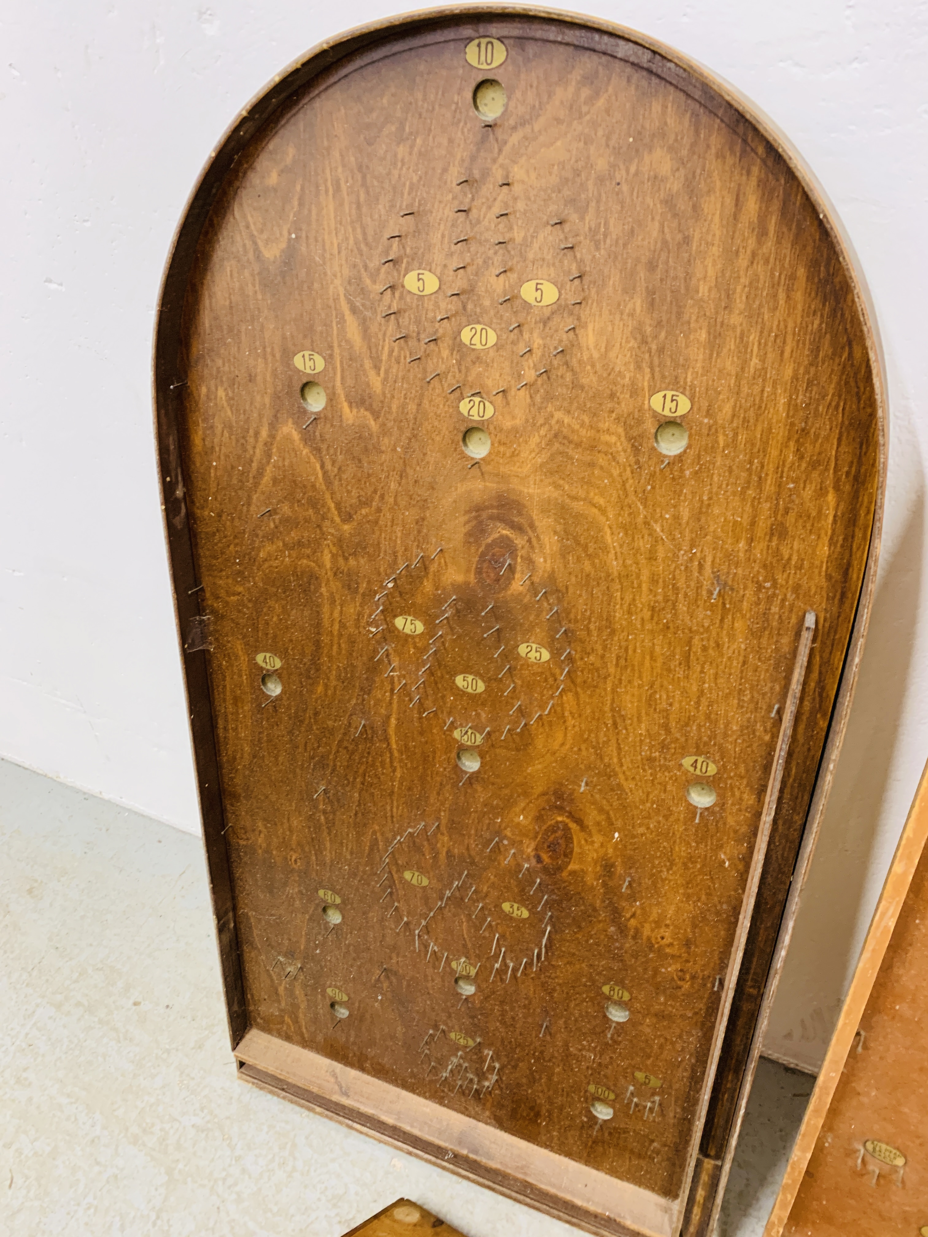 3 VINTAGE BAGATELLE BOARDS - Image 4 of 5