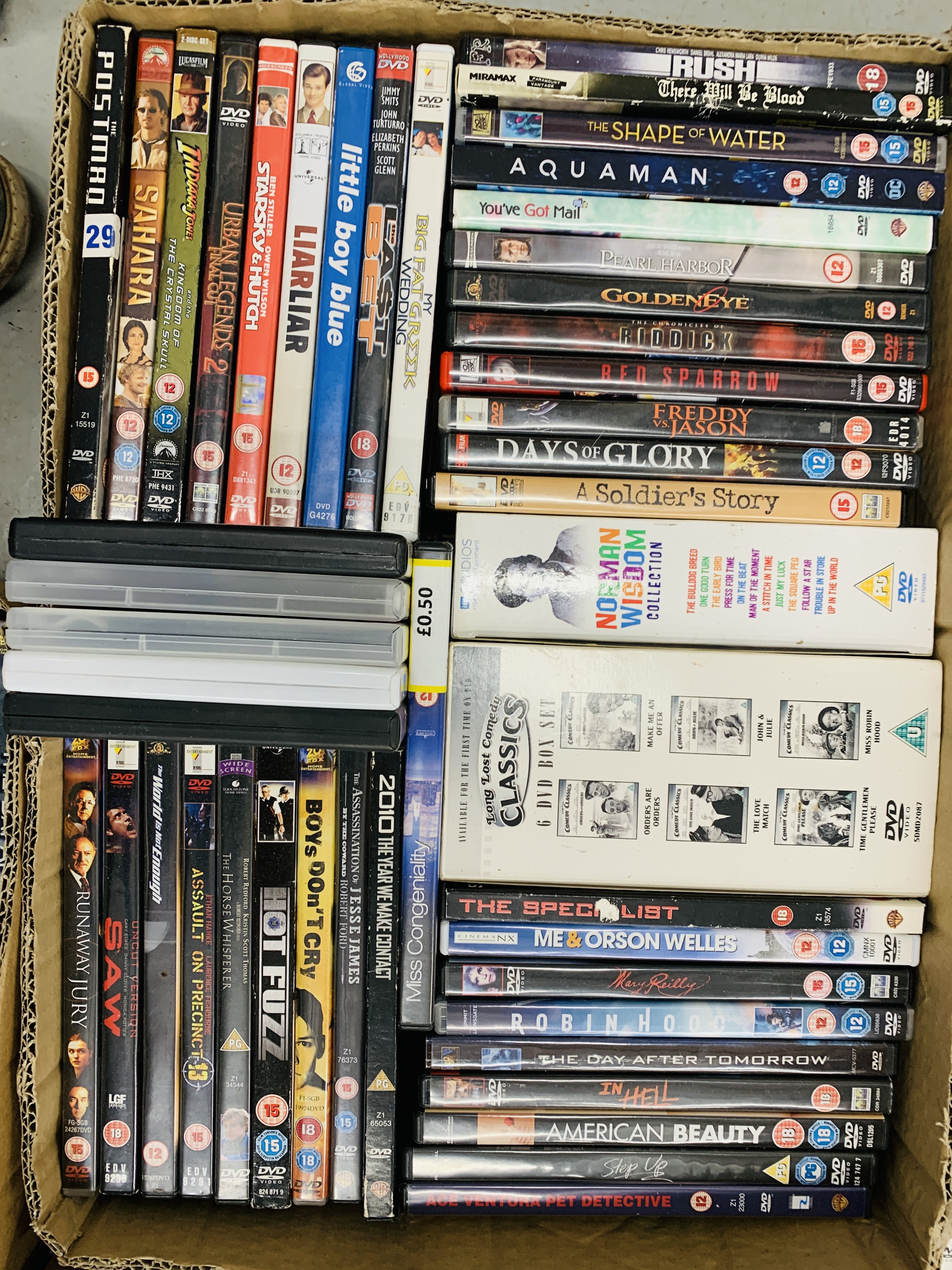 QUANTITY OF ASSORTED DVD'S APPROX 250 TITLES. - Image 5 of 6