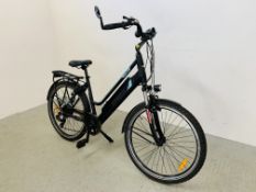 EFFBIKE E-BIKE ELECTRIC BICYCLE COMPLETE WITH SPARE BATTERY, CHARGER AND KEYS,