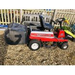 MTD LAWNFLITE MODEL 504 RIDE ON LAWN MOWER WITH GRASS COLLECTOR (8HP, 30 INCH CUT) - SOLD AS SEEN.