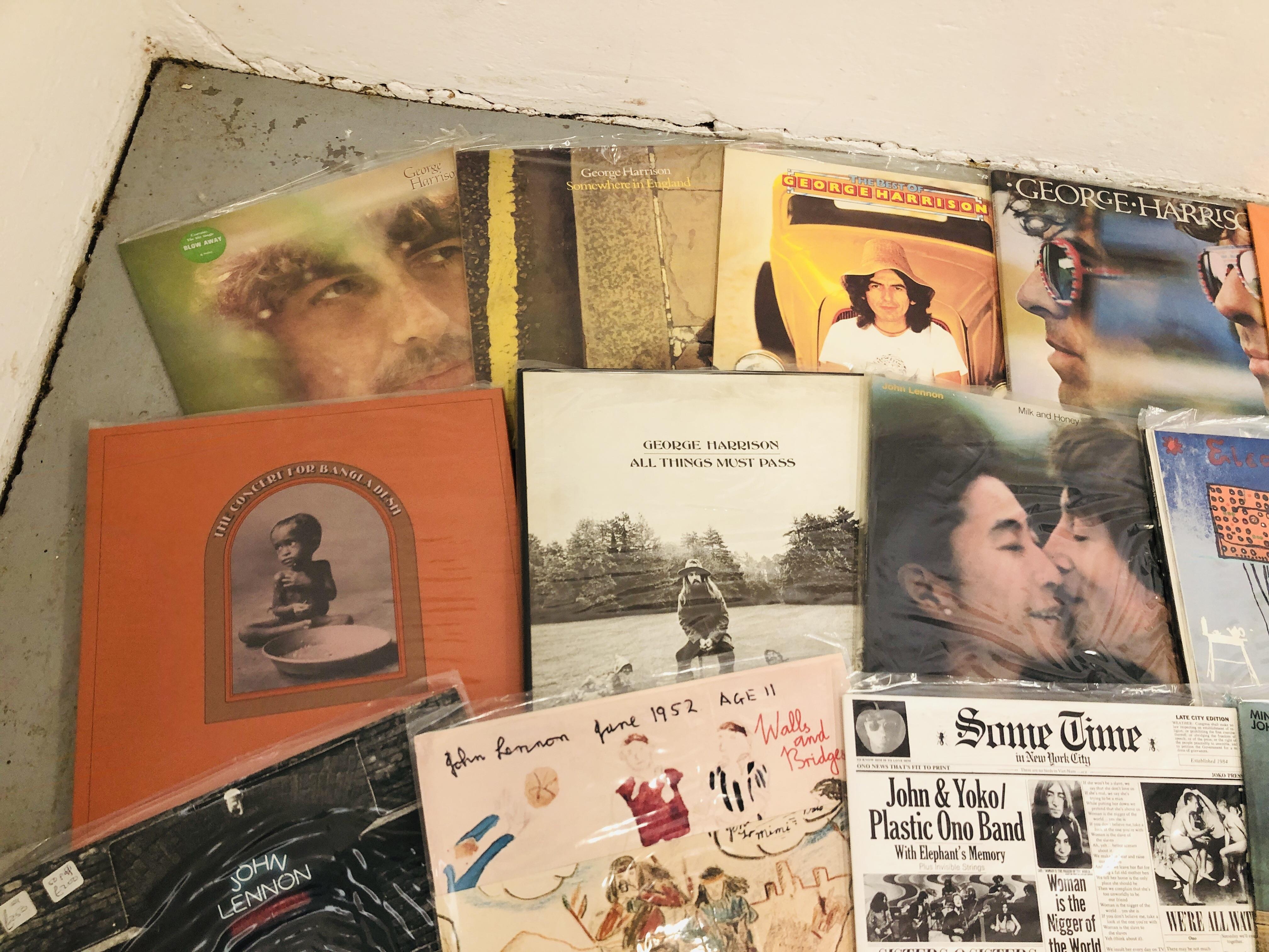 CASE CONTAINING APPROX 24 RECORD ALBUMS TO INCLUDE THE CONCERT FOR BANGLADESH, GEORGE HARRISON, - Image 3 of 5