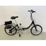 APOLLO CONTOUR LIGHTWEIGHT ALUMINIUM FRAME FOLDING BICYCLE.