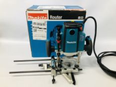 MAKITA ROUTER MODEL RP2301FC BOXED WITH INSTRUCTIONS AS NEW - SOLD AS SEEN.