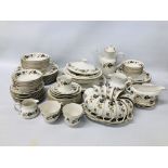 COLLECTION OF ROYAL DOULTON "LARCHMONT" TC1019 TEA AND DINNER WARE (APPROX.