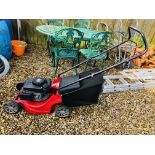 MOUNTFIELD HP164 PETROL DRIVEN SELF PROPELLED ROTARY LAWN MOWER WITH GRASS COLLECTOR - SOLD AS SEEN