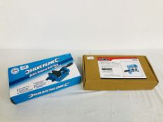 SILVERLINE 100MM QUICK RELEASE DRILL VICE BOXED AS NEW PLUS A SOBA PRECISION 3 WAY DRILL VICE